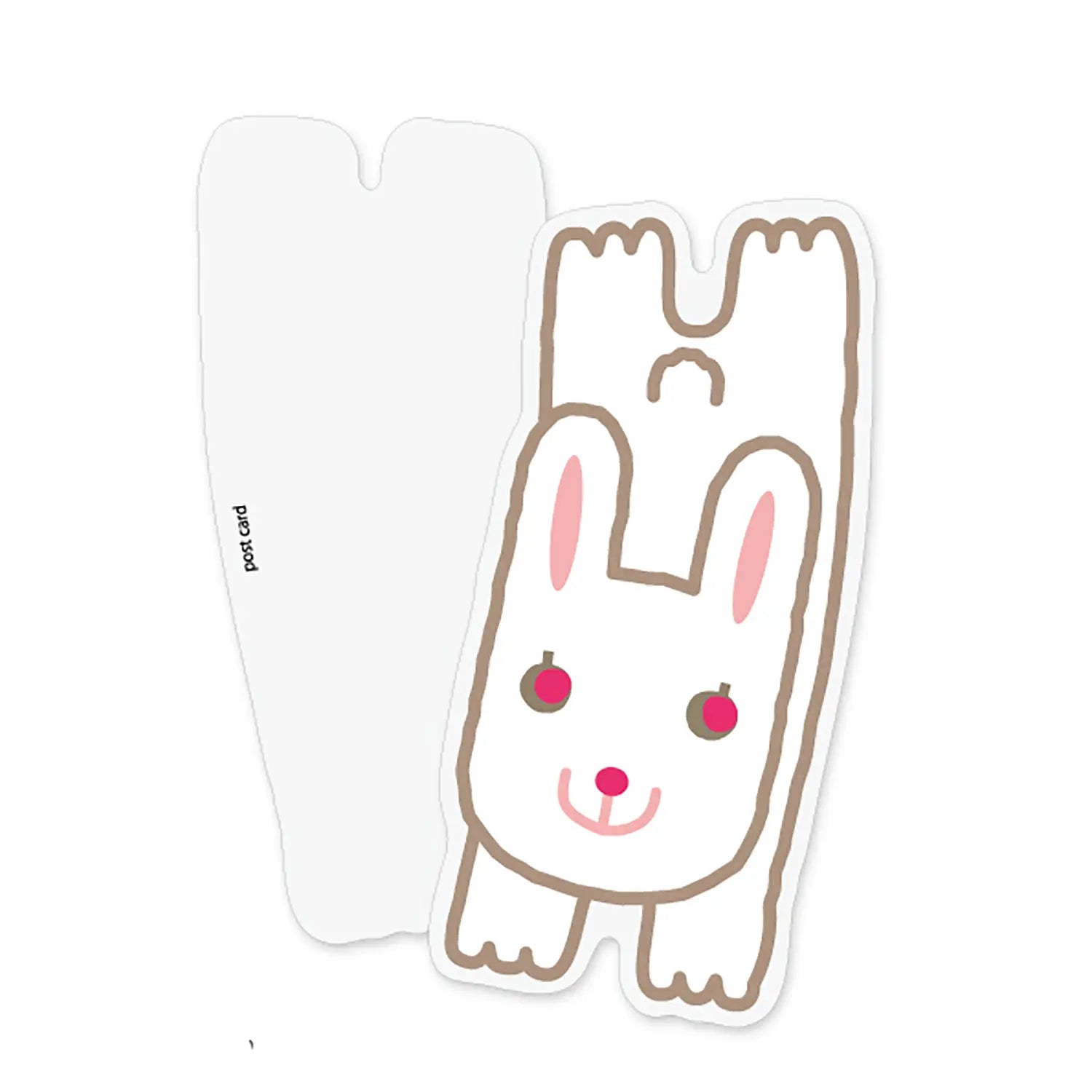 ポストカード うさぎ