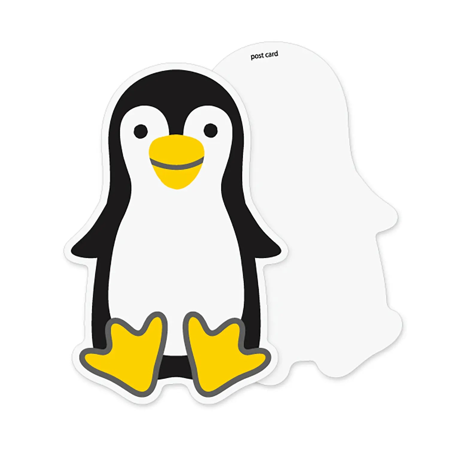 ポストカード　ペンギン