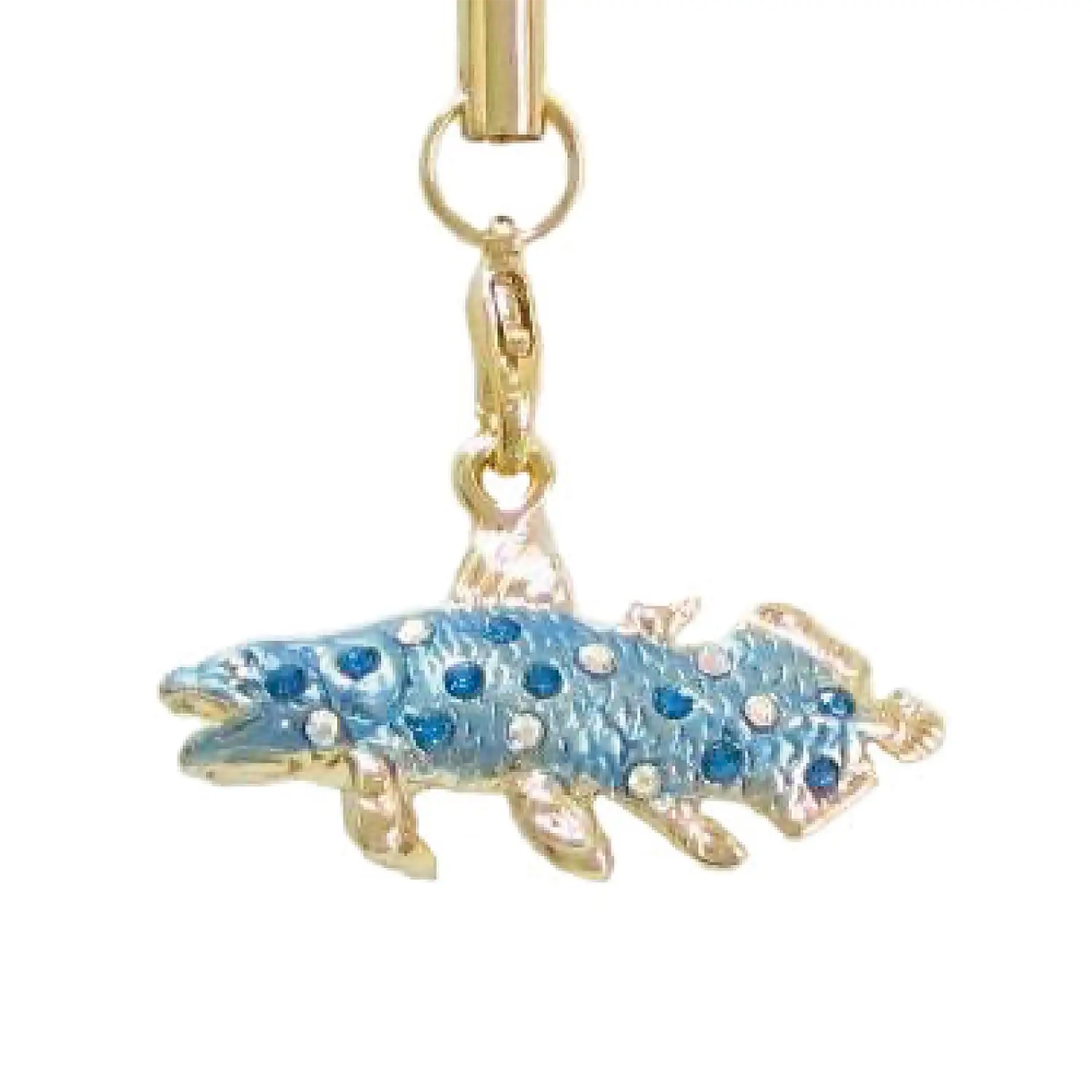 ラインストーンストラップ　シーラカンス