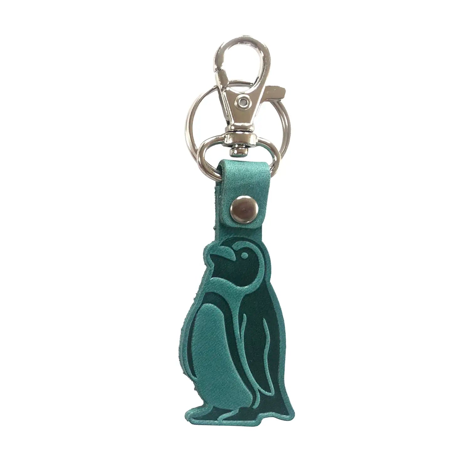 レザーキーホルダー　ペンギン