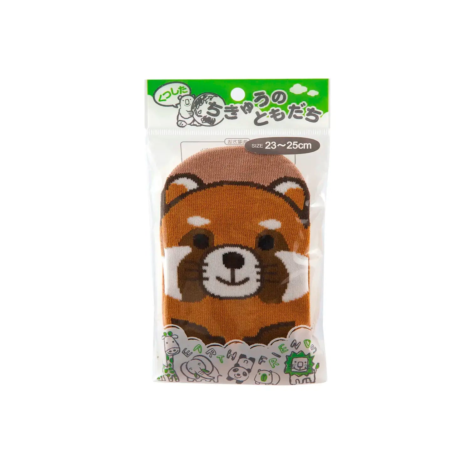 くつした　レッサーパンダ