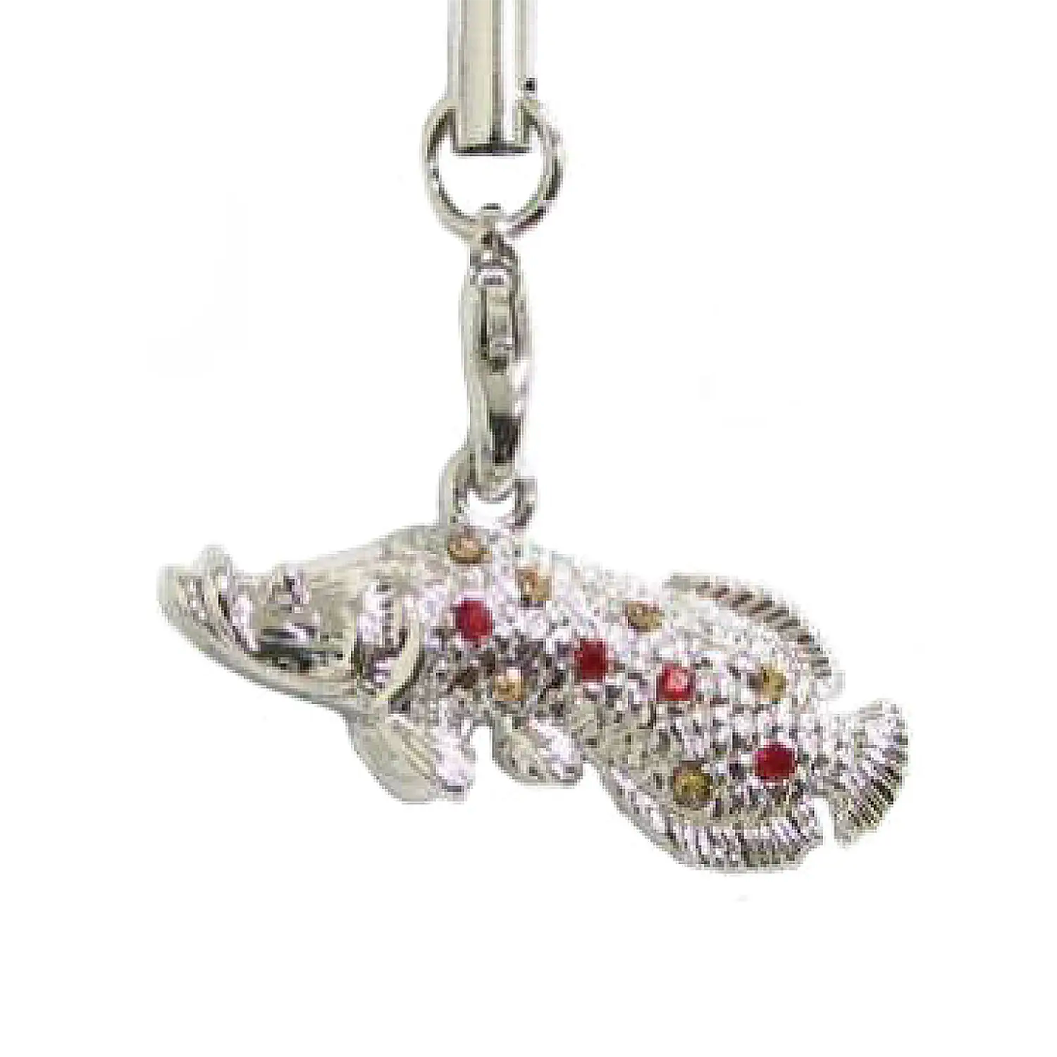 ラインストーンストラップ　ピラルク