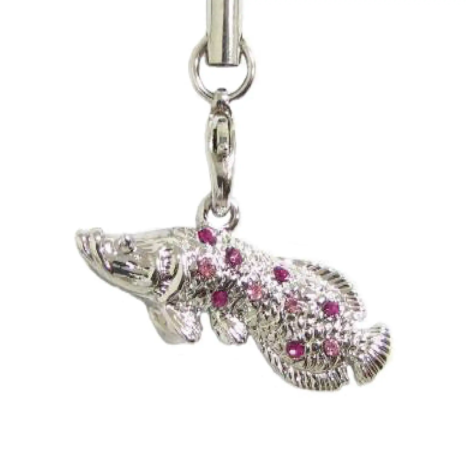 ラインストーンストラップ　ピラルク