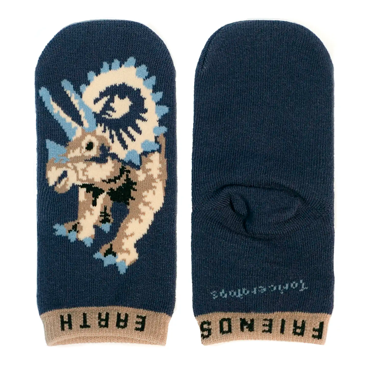 くつした　トリケラトプス　キッズ